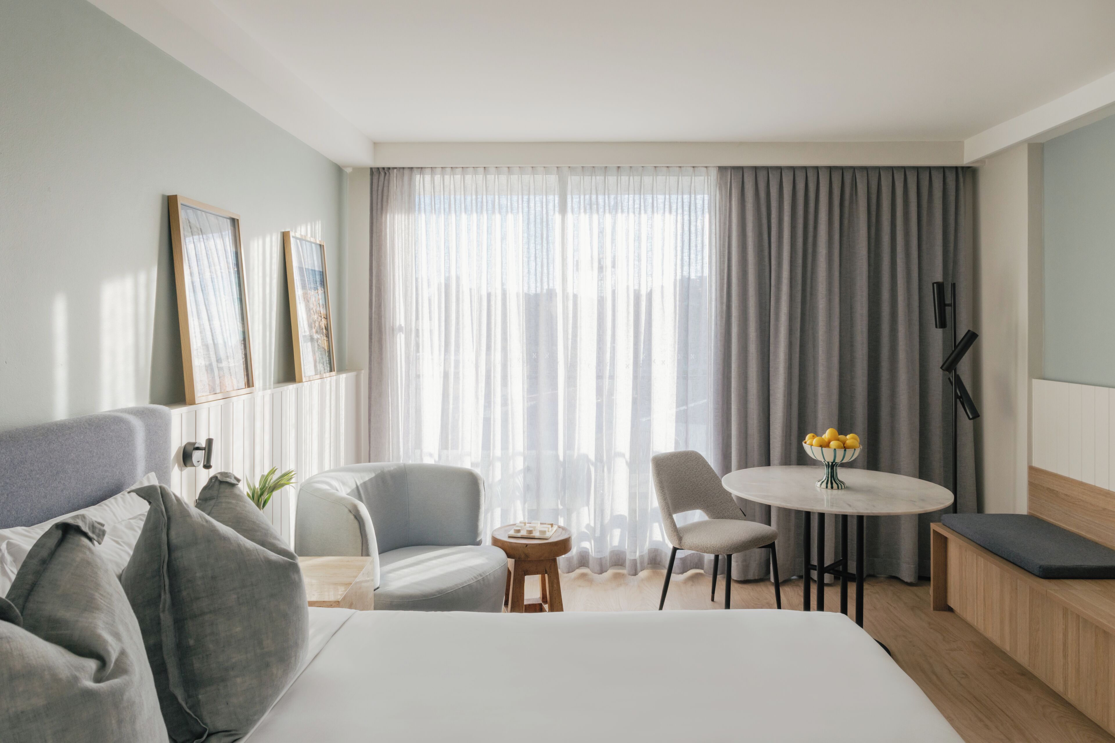 Pillow-top beds, minibar, in-room safe, laptop workspace