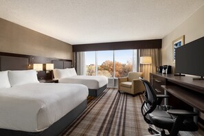 Standard Room, 2 Double Beds, Non Smoking | In-room safe, desk, laptop workspace, blackout drapes - Holiday Inn Gaithersburg by IHG (Gaithersburg)
