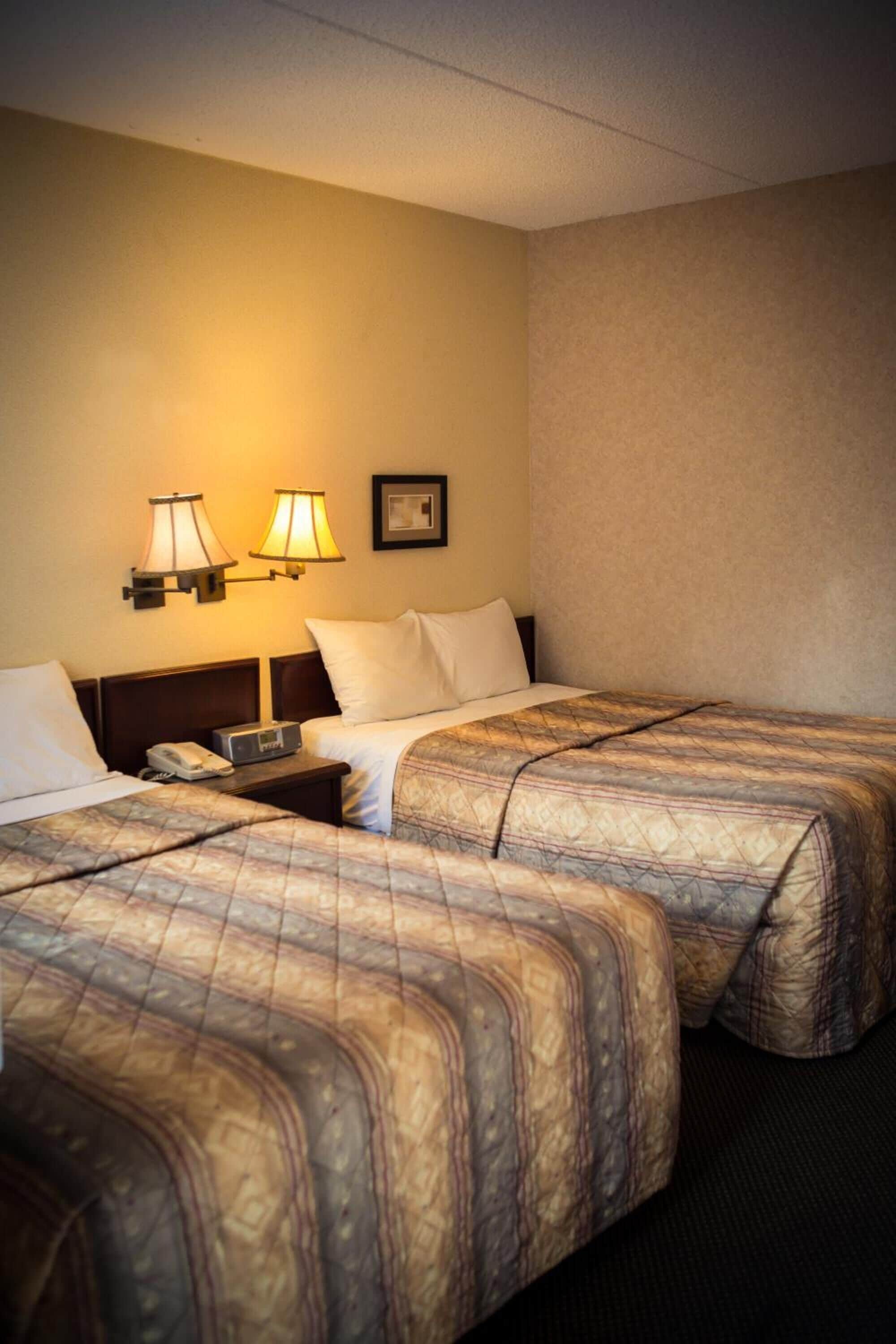 Individually furnished, blackout drapes, bed sheets