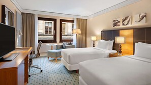 Chambre Exécutive, 2 lits une place, accès au salon club