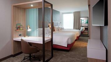 Meja, langsir/tirai gelap terus, seterika/papan seterika, Wi-fi percuma