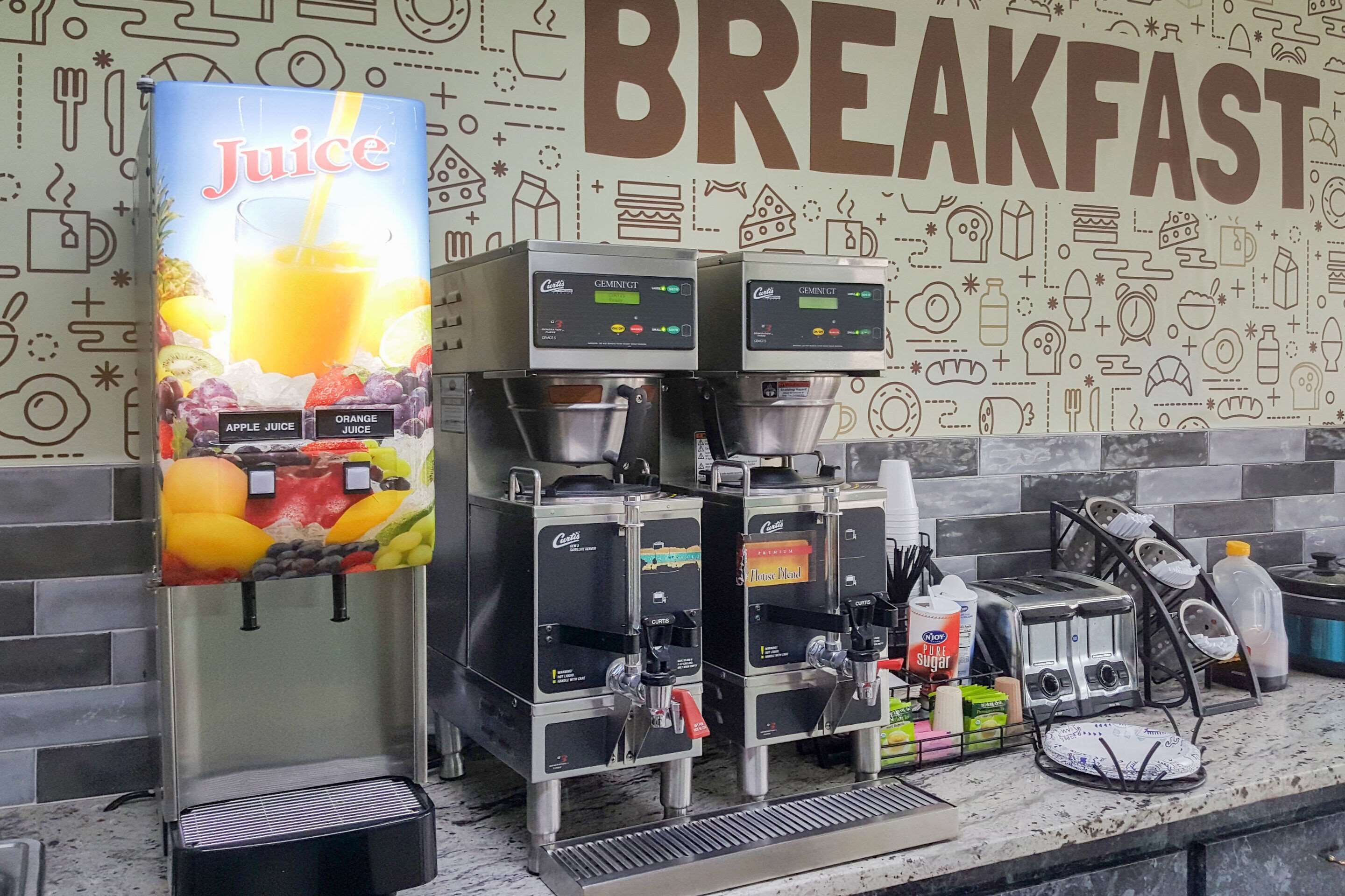 Breakfast area