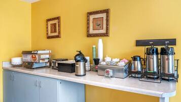 Free continental breakfast