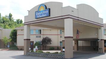 Overnatningsstedets facade