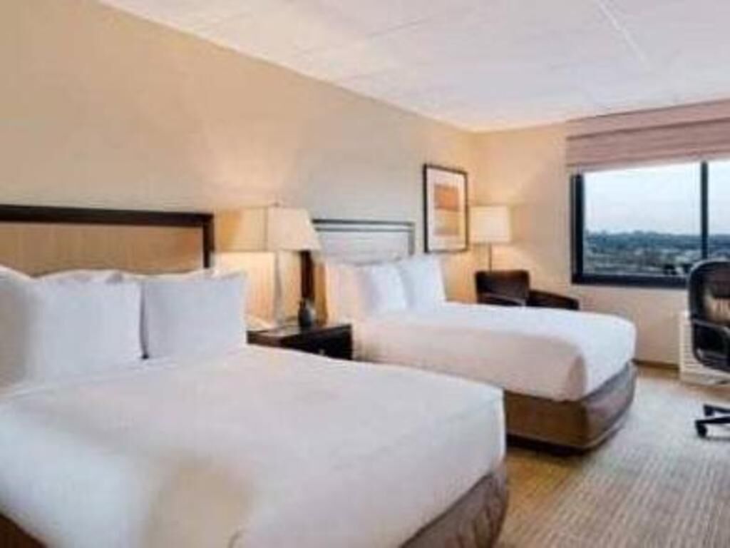Premium bedding, pillowtop beds, in-room safe, desk