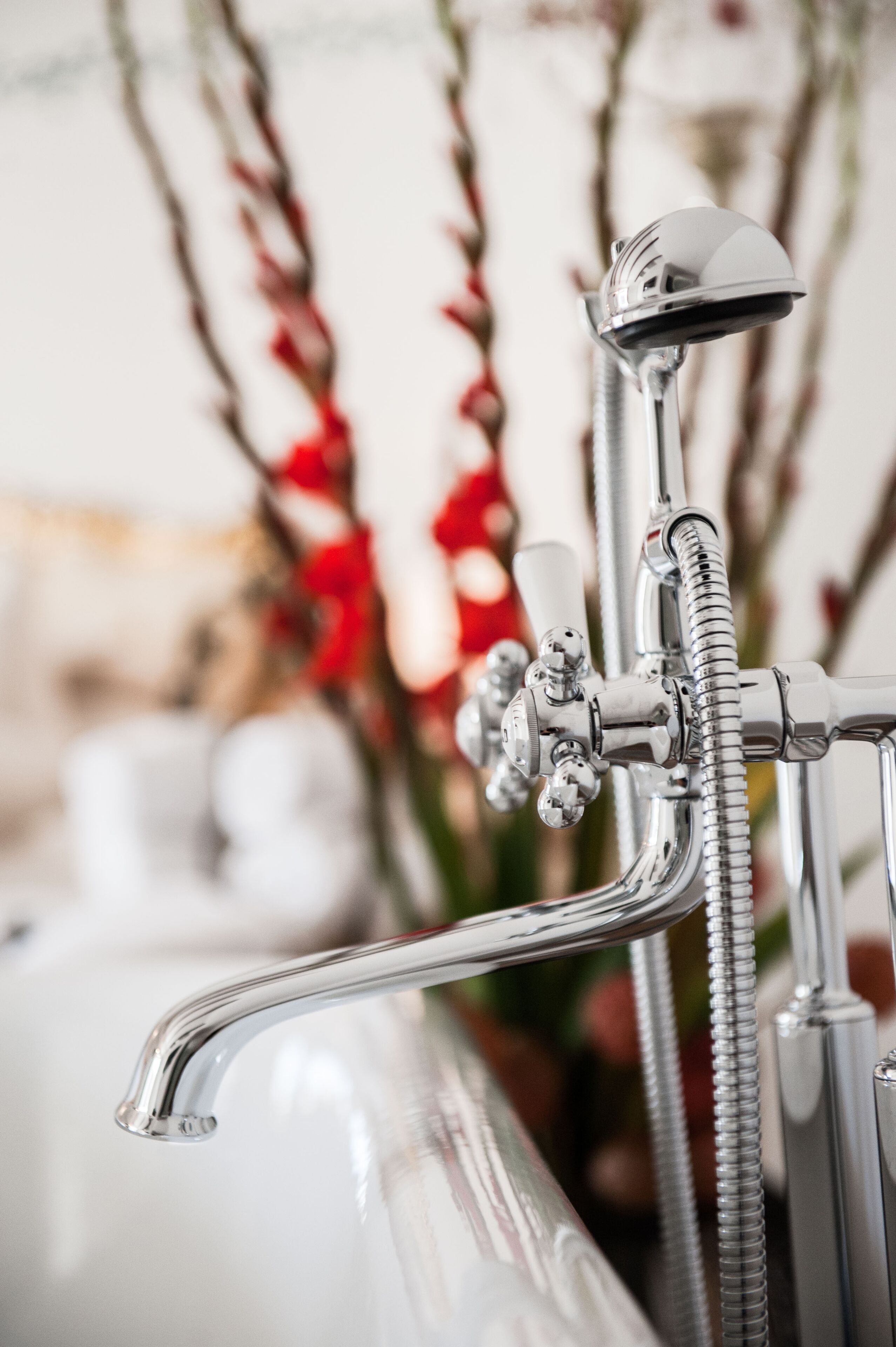 suite | bathroom | eco-friendly toiletries, hair dryer, towels, soap