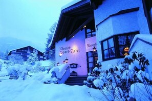 Front of property – evening/night