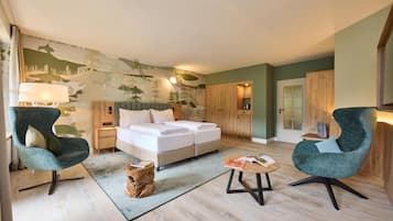 Premium bedding, in-room safe, desk, blackout curtains