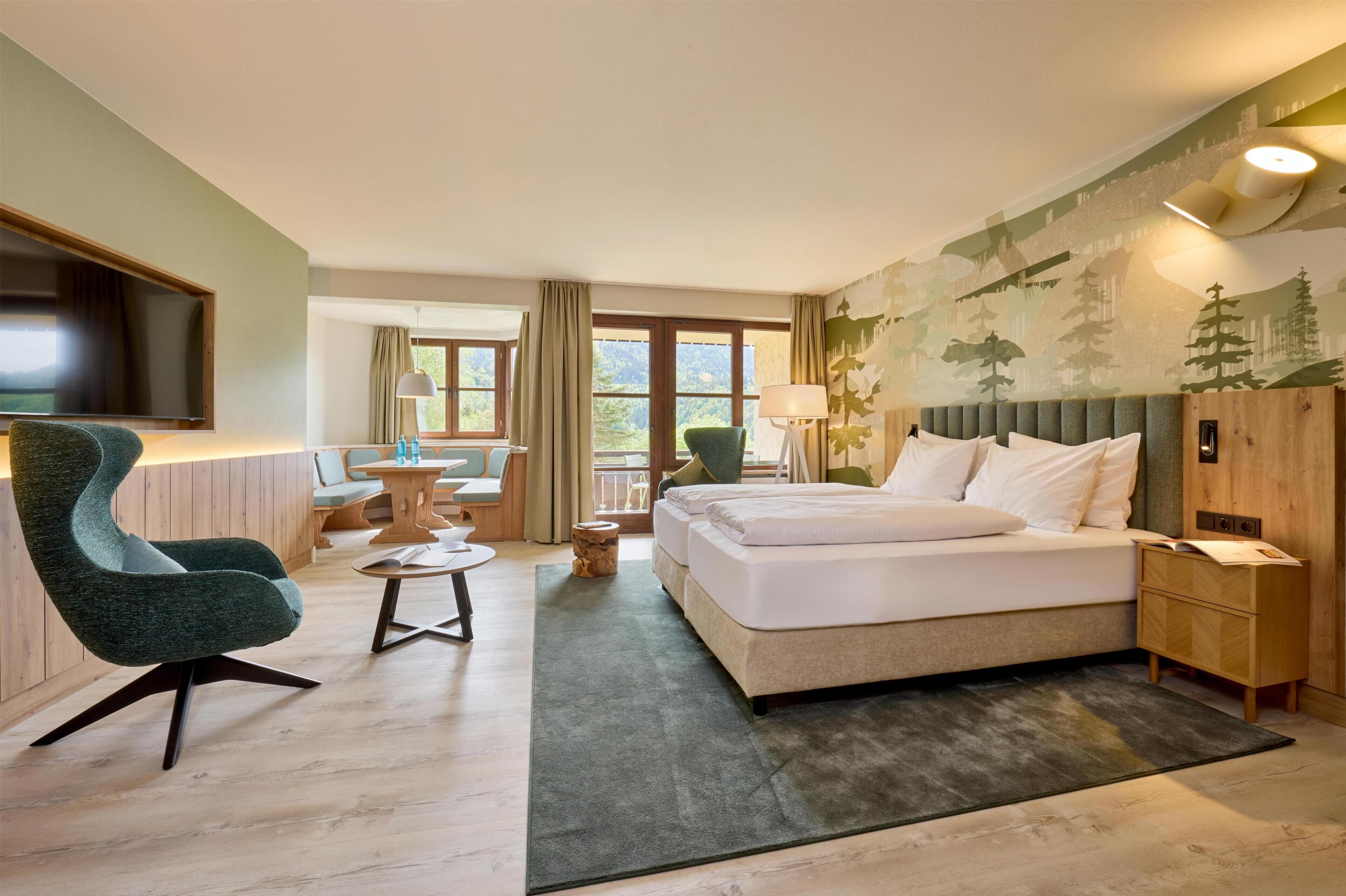 Deluxe-Apartment, Bergblick