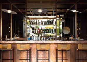 2 bars/lounges, lobby lounge - Ace Hotel & Swim Club Athens (Glyfada)