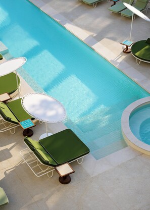 Room, 1 King Bed, Poolside | View from room