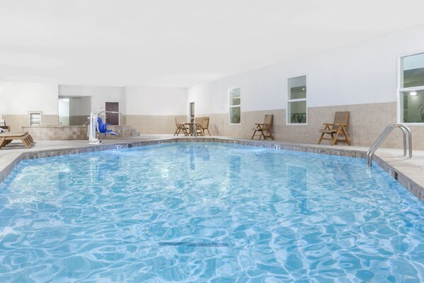 Una piscina techada