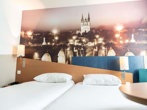 Chambre Standard, 2 lits une place