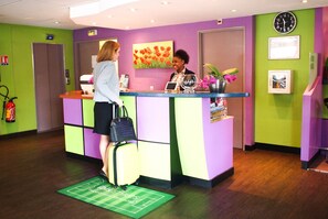 Interior entrance