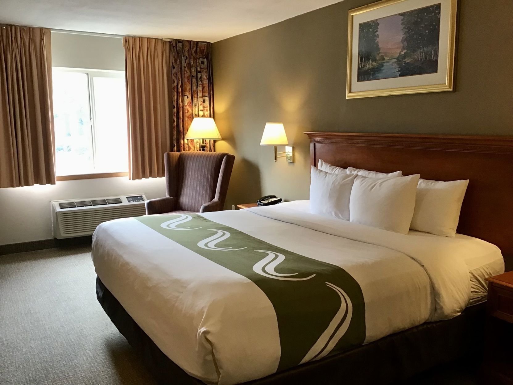 Premium bedding, down duvets, individually decorated