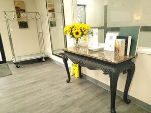 Sitzecke in der Lobby