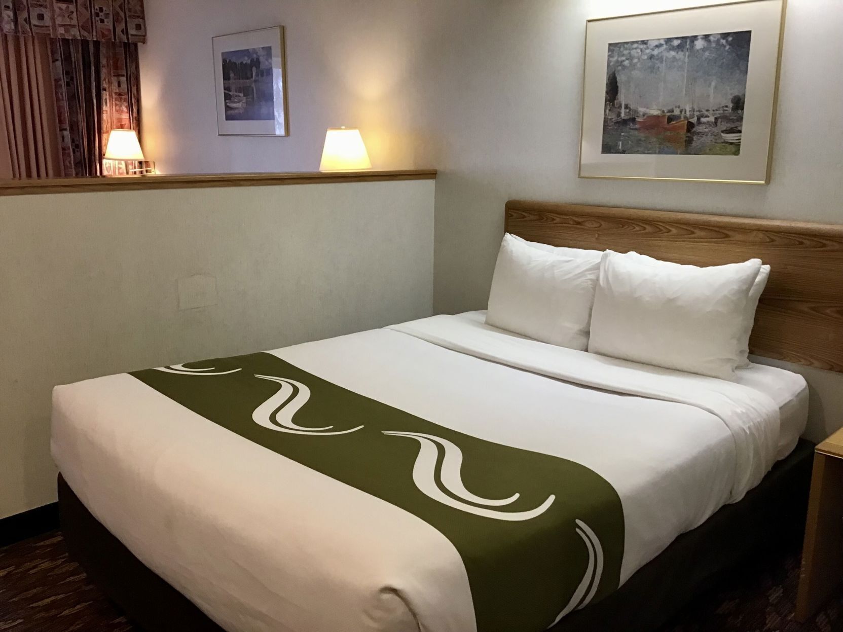 Premium bedding, down duvets, individually decorated
