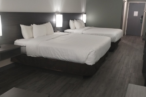 Family Suite, Multiple Beds, Non Smoking (Efficiency) | Premium bedding, down comforters, laptop workspace, blackout drapes