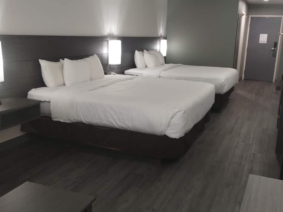 Premium bedding, down comforters, individually decorated