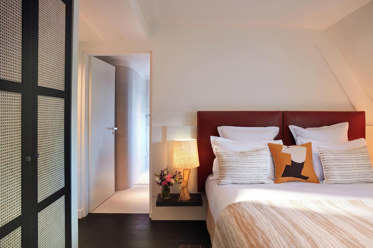Suite | 1 slaapkamer, luxe beddengoed, pillowtop-bedden, een minibar