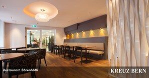 Lunch and dinner served, local and international cuisine