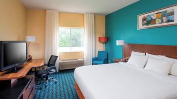 Caja de seguridad en la habitación y escritorio