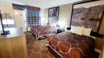 Desk, iron/ironing board, free cots/infant beds, rollaway beds