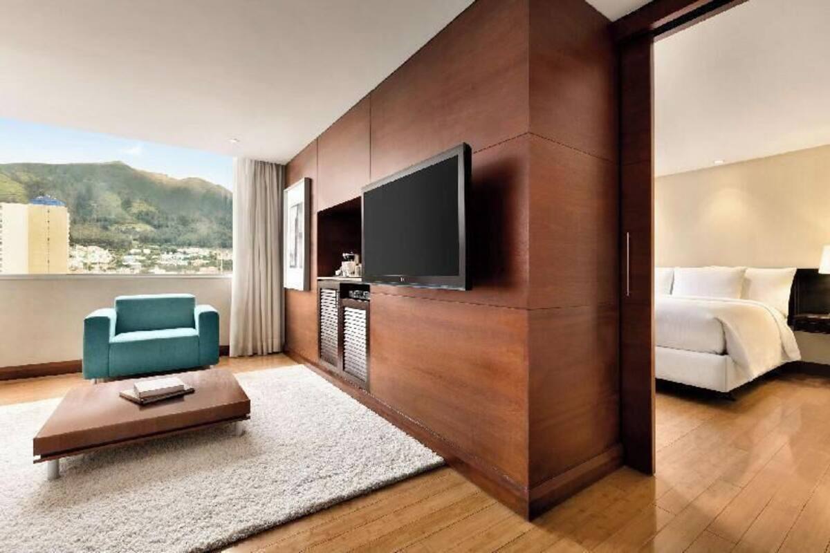 Ropa de cama de alta calidad y minibar