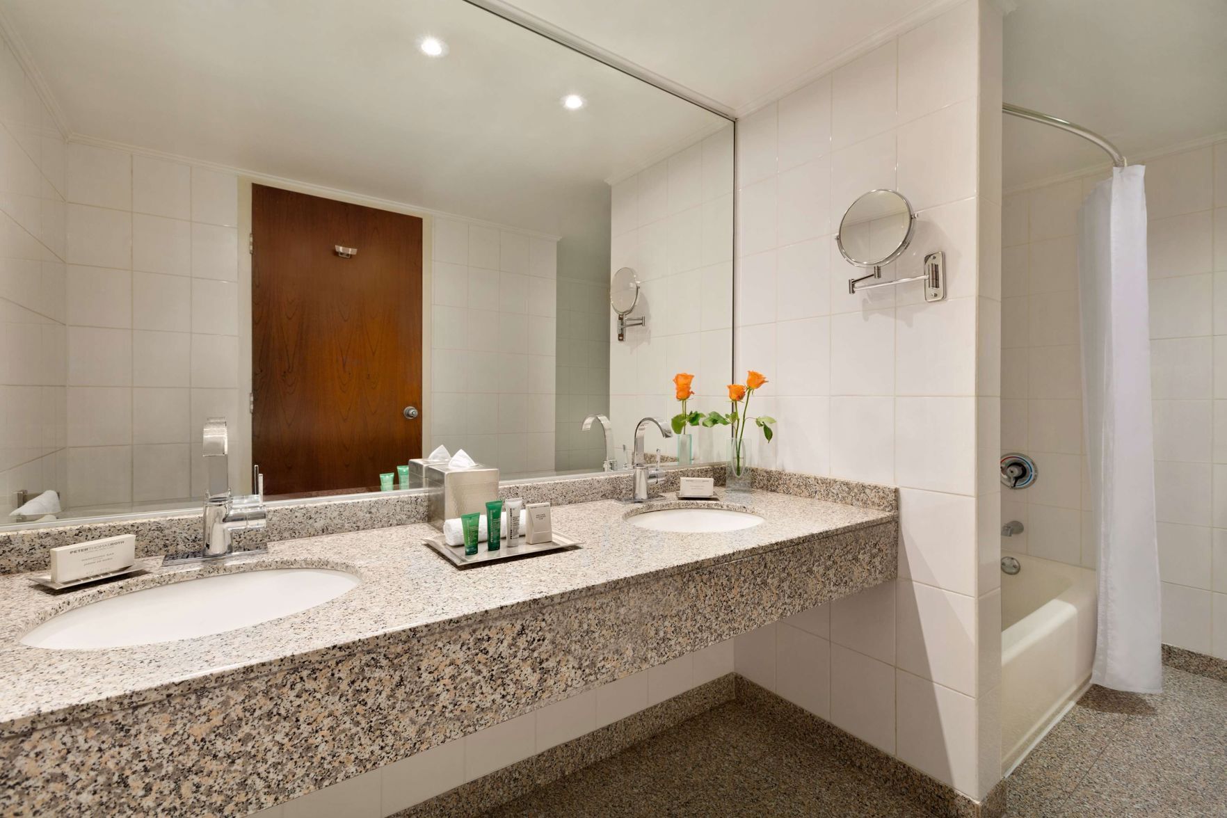 Bathroom | Shower, eco-friendly toiletries, hair dryer, towels