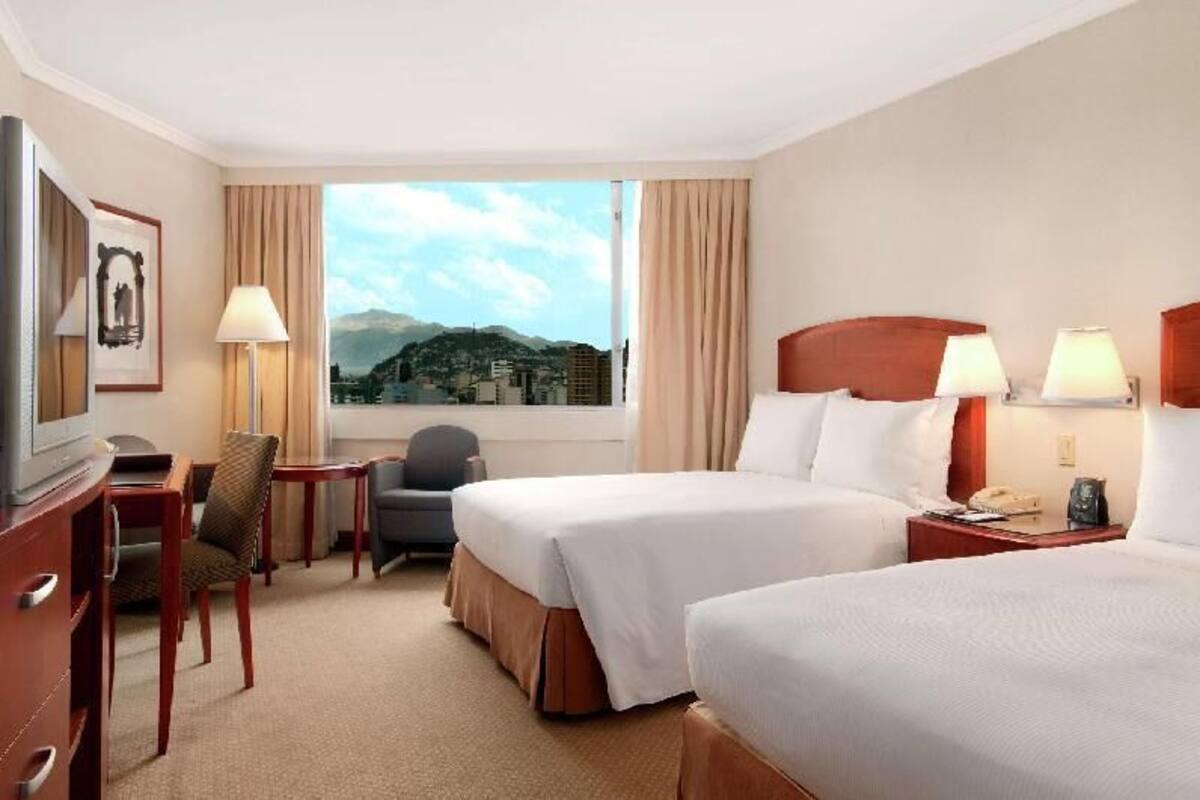 Ropa de cama de alta calidad y minibar