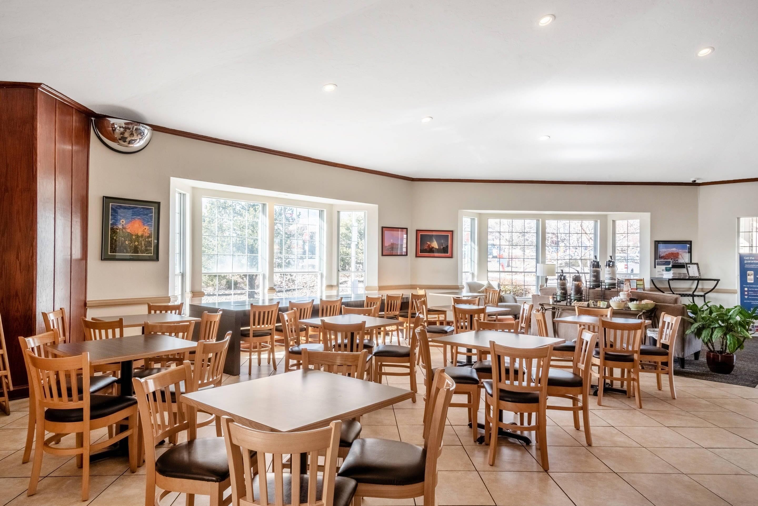 Free daily on-the-go breakfast