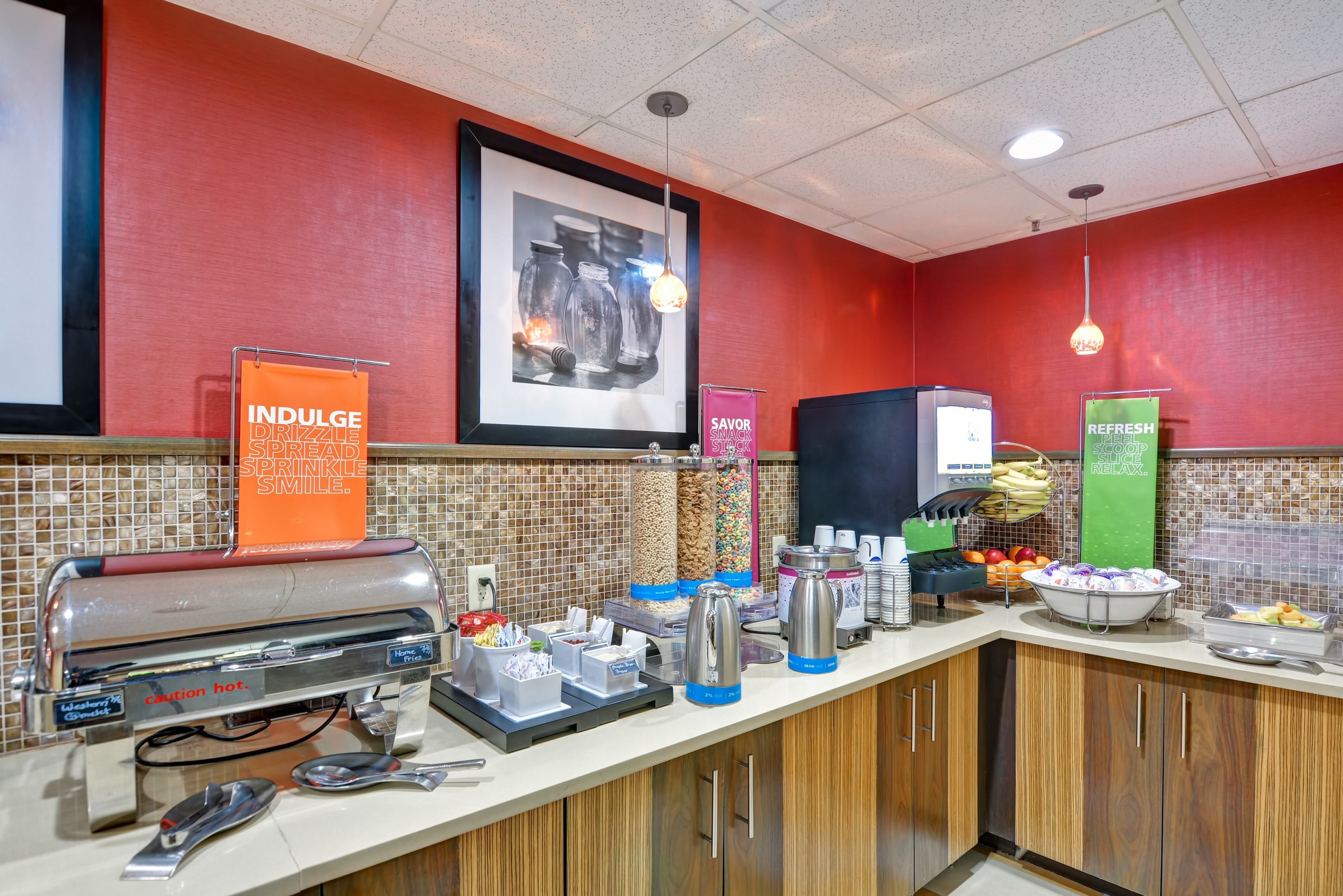 free daily on-the-go breakfast