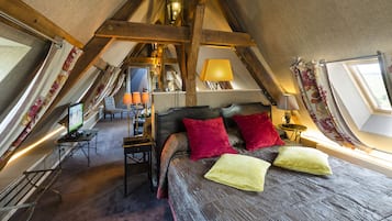 Royal suite (avec Baignoire Spa) | 1 slaapkamer, een minibar, een kluis op de kamer