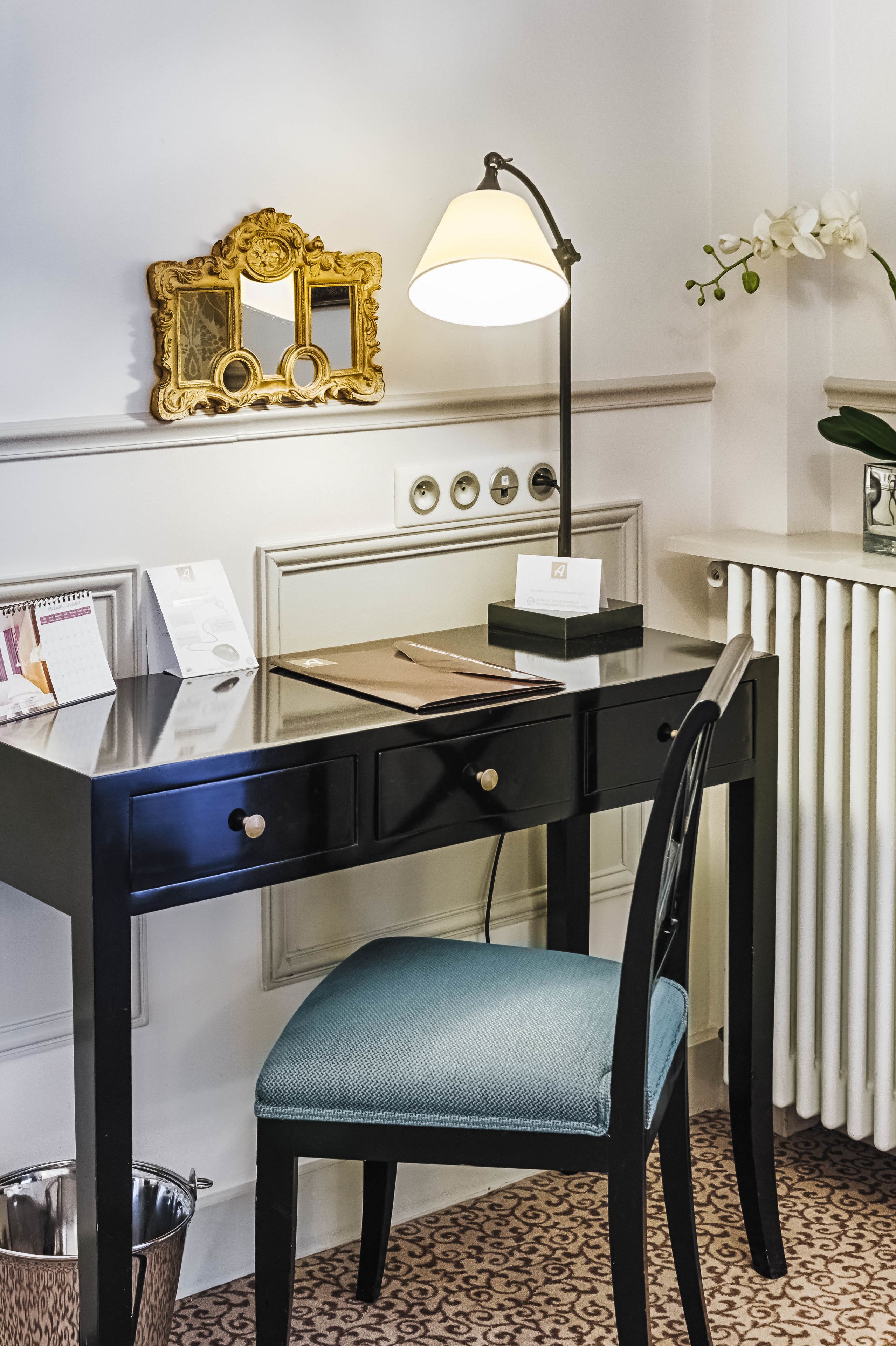 superior twin room - complimentary soft minibar, courtesy tray, chromecast - snacks, digital press | minibar, in-room safe, desk, blackout curtains