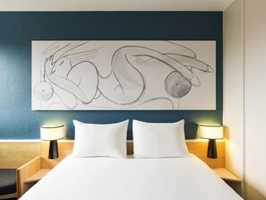 Standard Room, 1 Double Bed | 1 bedroom, premium bedding, pillowtop beds, desk - ibis Bordeaux Pessac Route des Vins Hotel (Pessac)