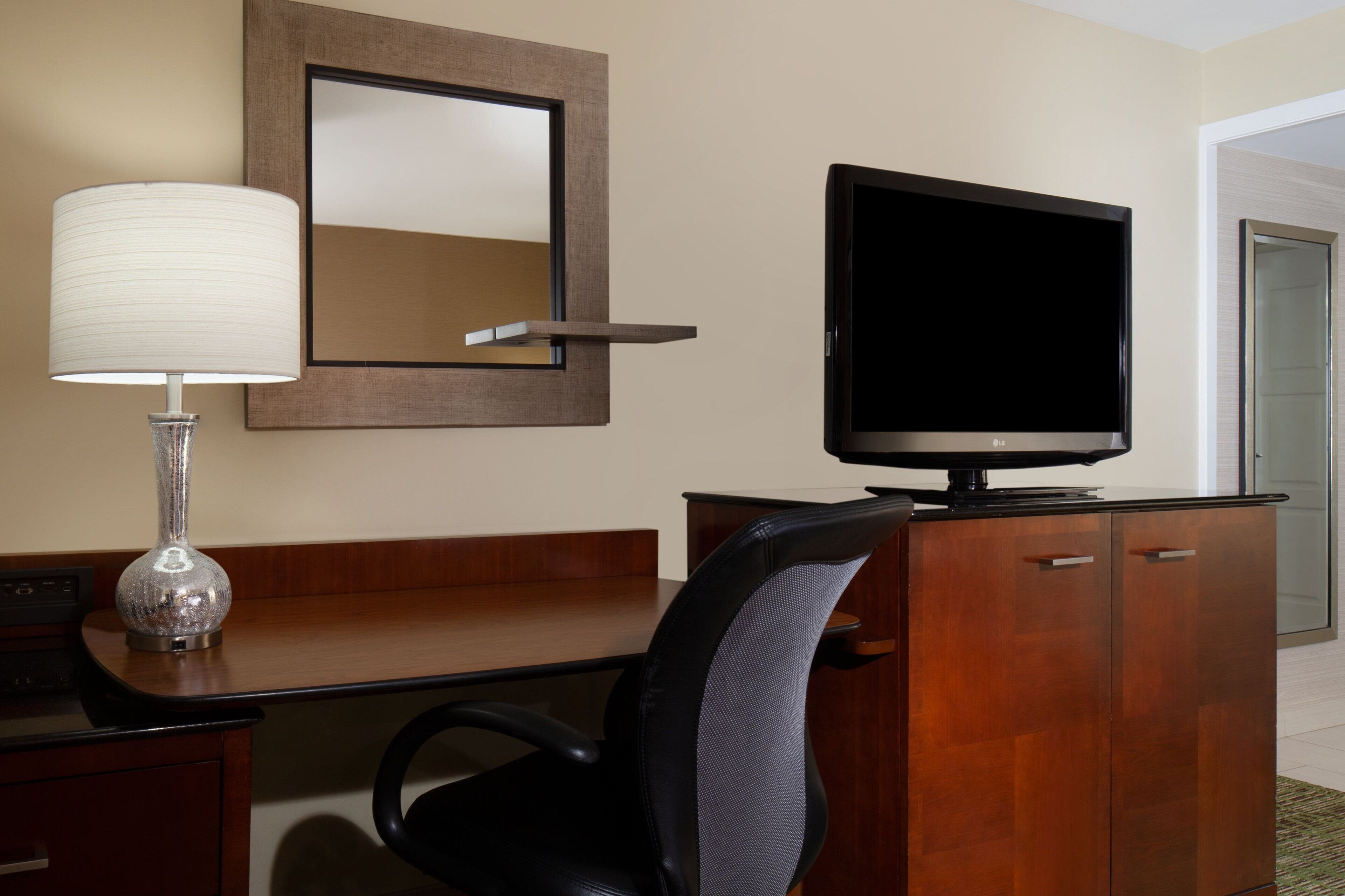 premium bedding, in-room safe, desk, blackout curtains