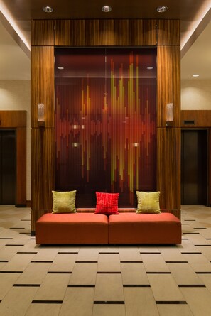 Sala de estar en el lobby