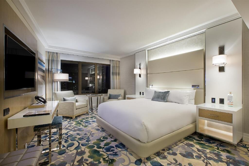 Premium bedding, pillowtop beds, in-room safe, desk