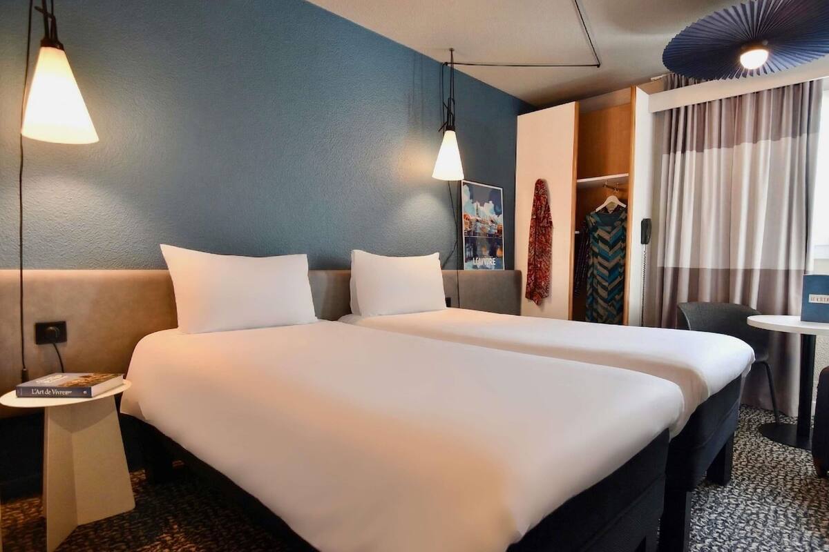 Habitación estándar, 2 camas individuales | Escritorio y espacio para trabajar con un portátil