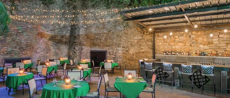 Aussenbereich für Bankette