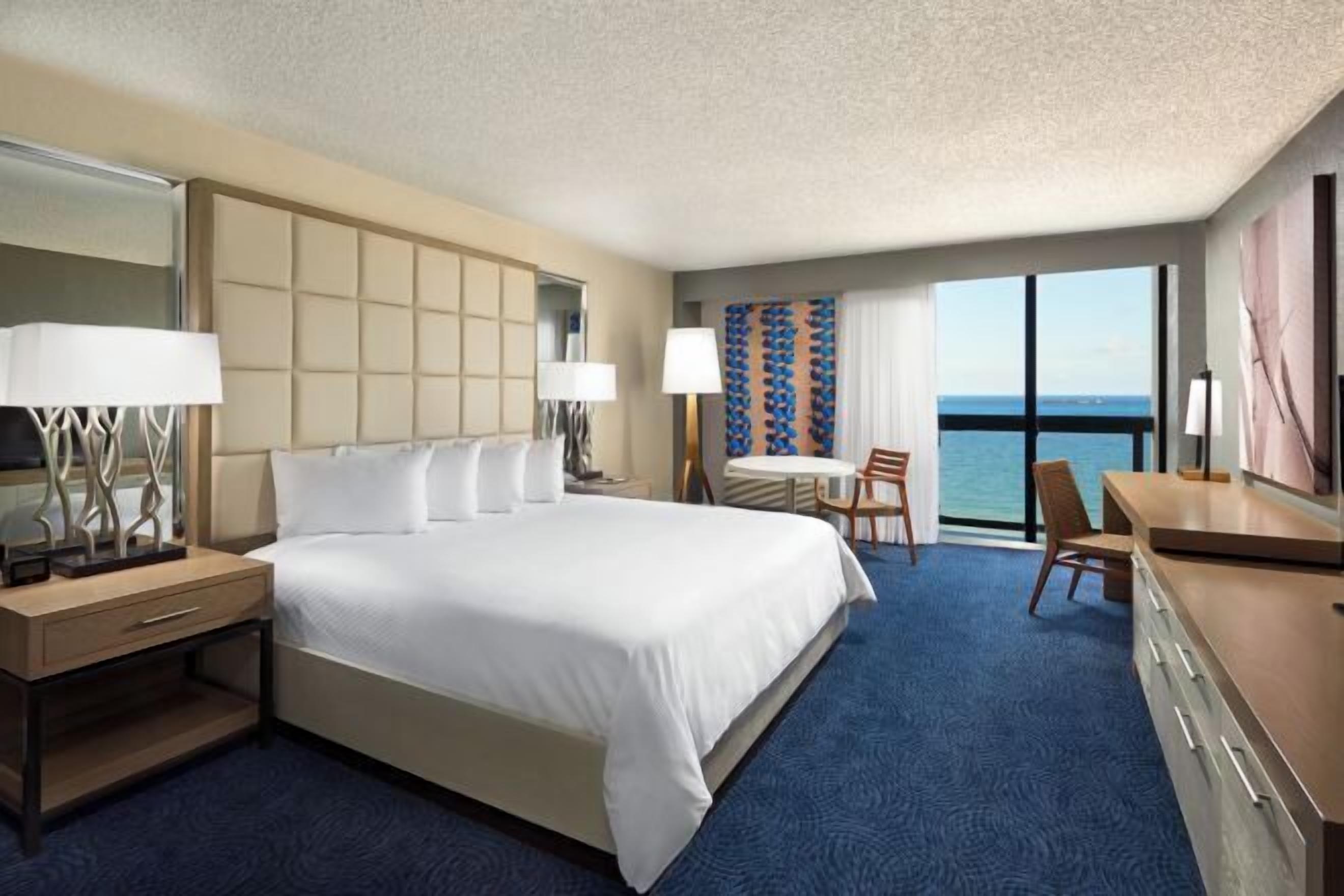 Down duvets, pillow-top beds, in-room safe, desk