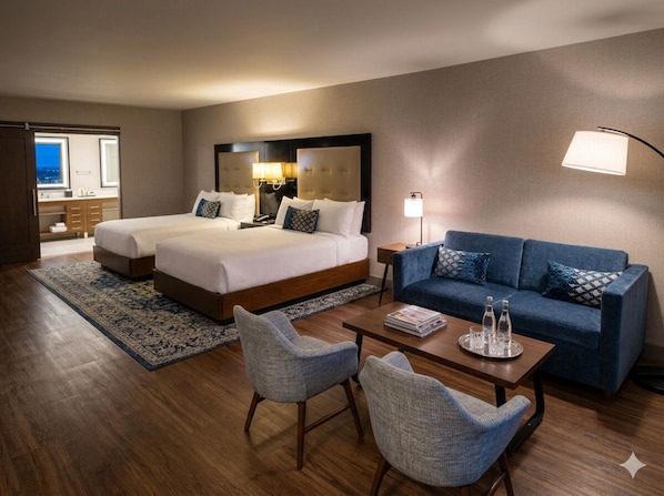 Premium bedding, down duvets, in-room safe, individually decorated