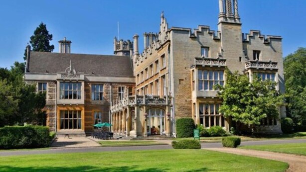 A large, historic building with multiple wings and a prominent entrance. - Orton Hall Hotel & Spa (Peterborough)