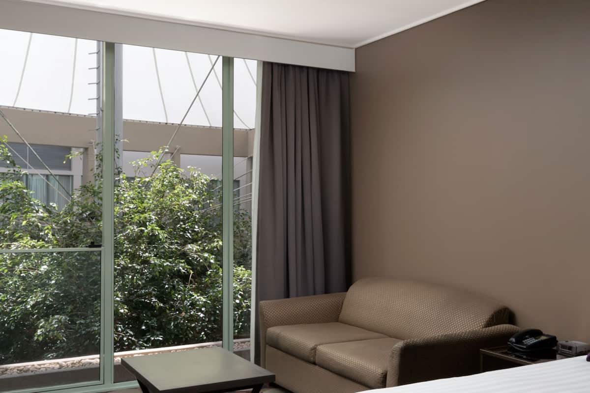 Blick auf den Garten