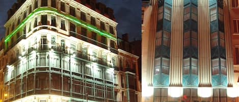 Front of property - evening/night