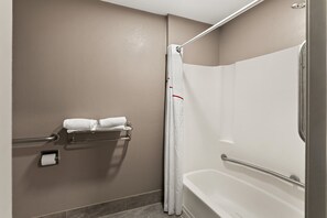 Deluxe-Zimmer, 1 Queen-Bett, barrierefrei (Smoke Free) | Barrierefreies Bad