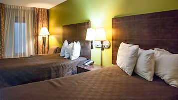Iron/ironing board, free cots/infant beds, free WiFi, bed sheets
