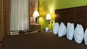 Iron/ironing board, free cots/infant beds, free WiFi, bed sheets