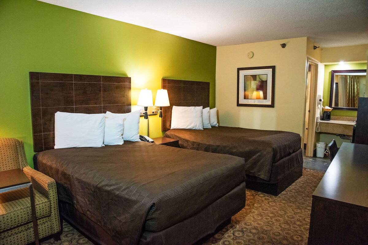 Iron/ironing board, free cots/infant beds, free WiFi, alarm clocks