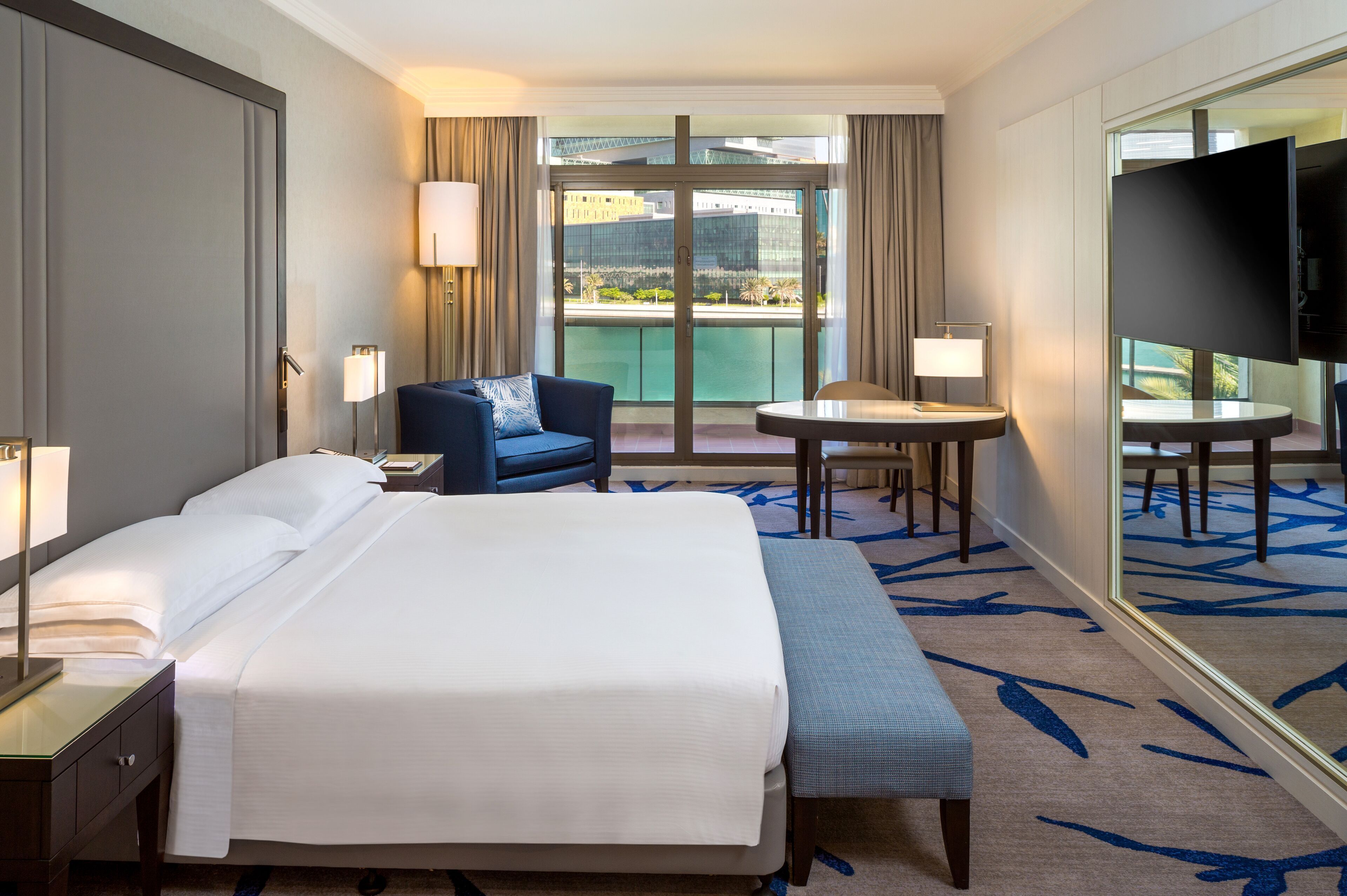 1 chambre, couette en duvet d'oie, minibar